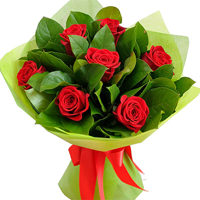 Bouquet of roses "Bright"