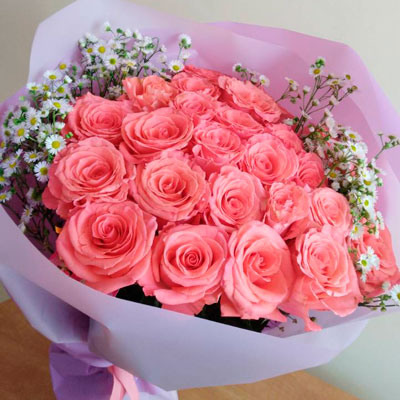 Букет цветов "Поляна роз" - изображение 3