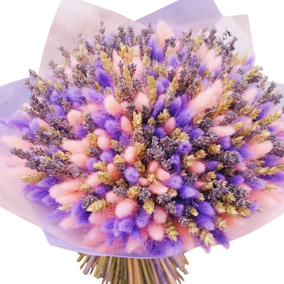 Bouquet of flowers "Lavender tenderness"