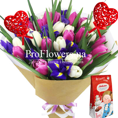 Bouquet of flowers "Strong feelings"