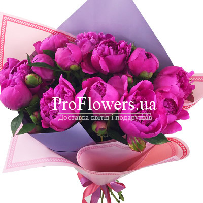 Bouquet of peonies "Pink dreams"