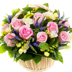 Basket "Autumn doplets"