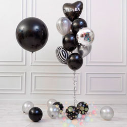 Фонтан воздушных шаров " Настроение"