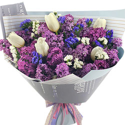  Spring bouquet "Valse of flowers"