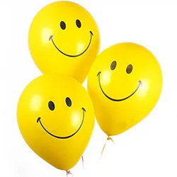 3 balloons (smiles)