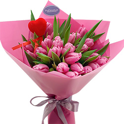 Bouquet of tulips "Novella"