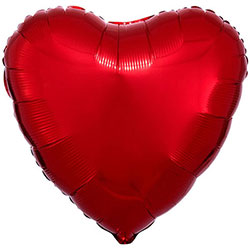 Heart shaped balloons