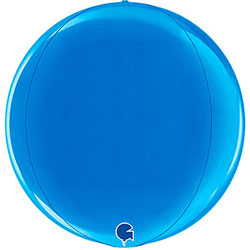 Шар фольгированный сфера "Металлик Blue"