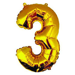 Foil balloon letter "З"