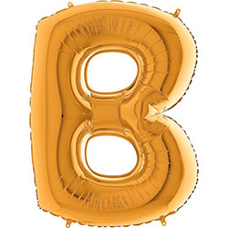 Foil balloon letter "B"