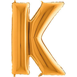 Foil balloon letter "K"