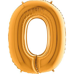 Foil balloon letter "O"
