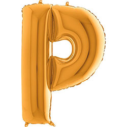 Foil balloon letter "Р"
