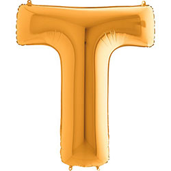 Foil balloon letter "T"