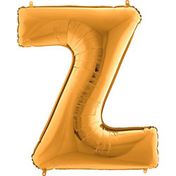 Foil balloon letter "Z"