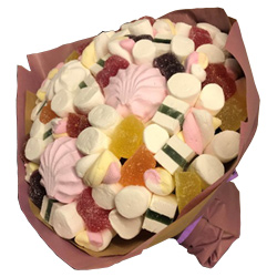Bouquets of marshmallows