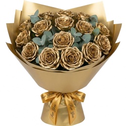 15 роз "Gold"