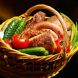 Корзина "Сытый папа"