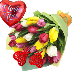 Букет "Первый поцелуй"