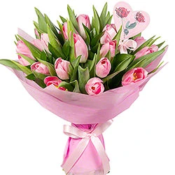 Bouquet of Tulips "My only"