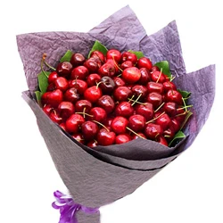 Bouquet with cherry "Unforgettable"