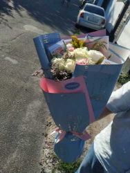 Delivery in Ukraine -  Bouquet of flowers "Francesca"