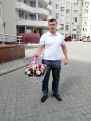 Delivery in Ukraine - Basket of flowers "Big surprise"