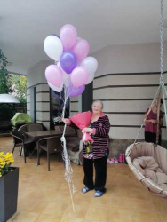 Доставка по Украине - Набор воздушных шаров "Мисс нежность"
