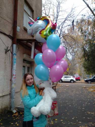 Доставка по Украине - Воздушный шар "Единорожка"