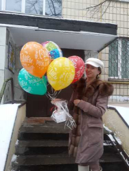 Заказать с доставкой - Микс воздушных шаров "С Днем Рождения"
