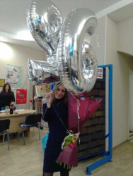 Order with delivery - Foil balloons - number two
