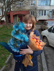 Delivery in Ukraine - Fruit bouquet "Mandarin"