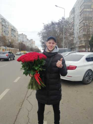 101 красная роза - от ProFlowers.ua