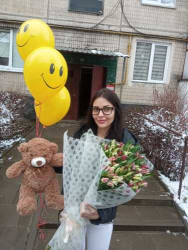 3 balloons (smiles) - from ProFlowers.ua