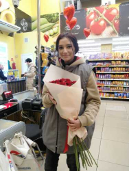 15 красных роз "Блеск" - от ProFlowers.ua