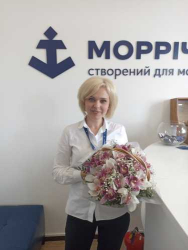 Delivery in Ukraine - Basket of orchids "Cloud"