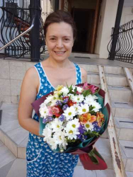 Delivery in Ukraine -  Summer bouquet of flowers "Magic Aroma"