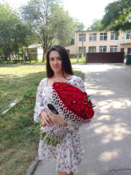 101 червона троянда - замовити в ProFlowers.ua