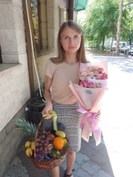 Фруктовая корзина "На здоровье!" - купить в магазине цветов ProFlowers.ua