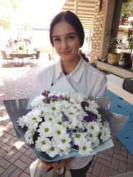 Delivery in Ukraine -  Bouquet "Chamomile Paradise"