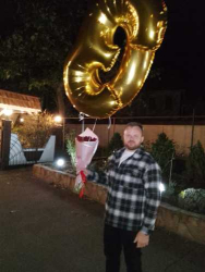 Delivery in Ukraine - Foil balloons - number three