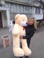Доставка по Україні - Великий ведмідь "Міша"
