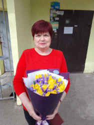 Delivery in Ukraine - Bouquet of tulips and irises "Tenderness"
