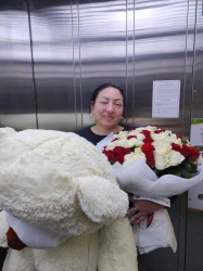 Delivery in Ukraine - Very big bear 160 cm!