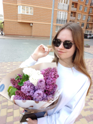 Delivery in Ukraine - Bouquet of lilac "May Day"