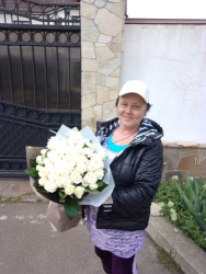 Доставка по Україні - Букет троянд "Милий"