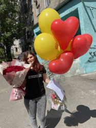 3 balloons (smiles) - from ProFlowers.ua