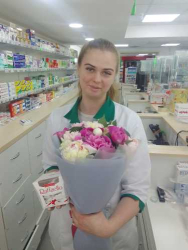 Delivery in Ukraine - 19 multi-colored peonies