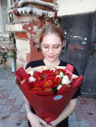 Delivery in Ukraine -  Bouquet of alstromeries "Aphrodite"