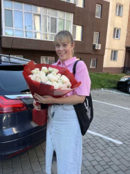 Доставка по Украине - Букет кустовых роз "Ассоль"